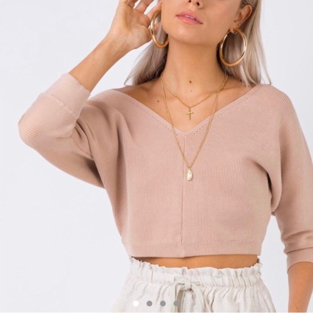 Princess Polly Off the Shoulder Sweater